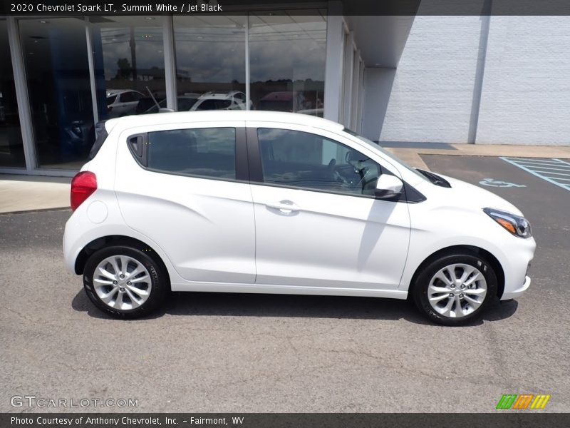 Summit White / Jet Black 2020 Chevrolet Spark LT