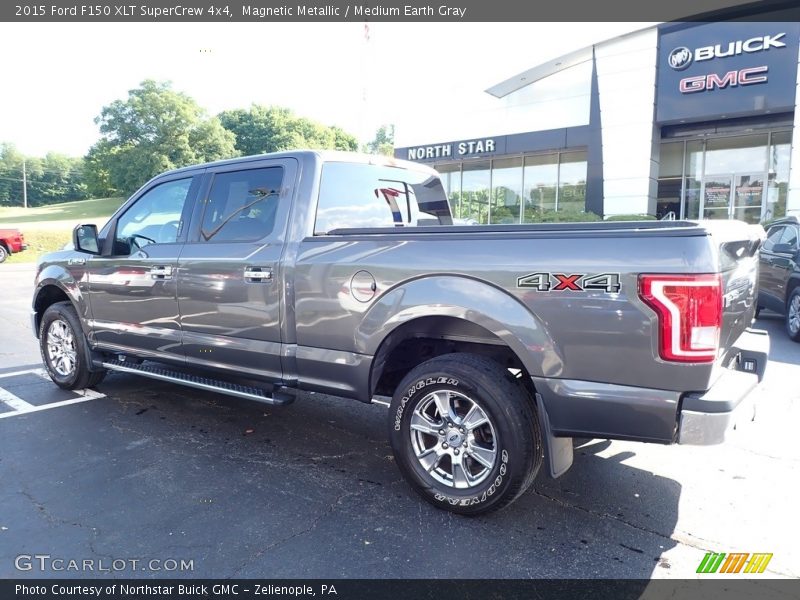 Magnetic Metallic / Medium Earth Gray 2015 Ford F150 XLT SuperCrew 4x4