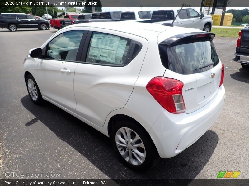 Summit White / Jet Black 2020 Chevrolet Spark LT