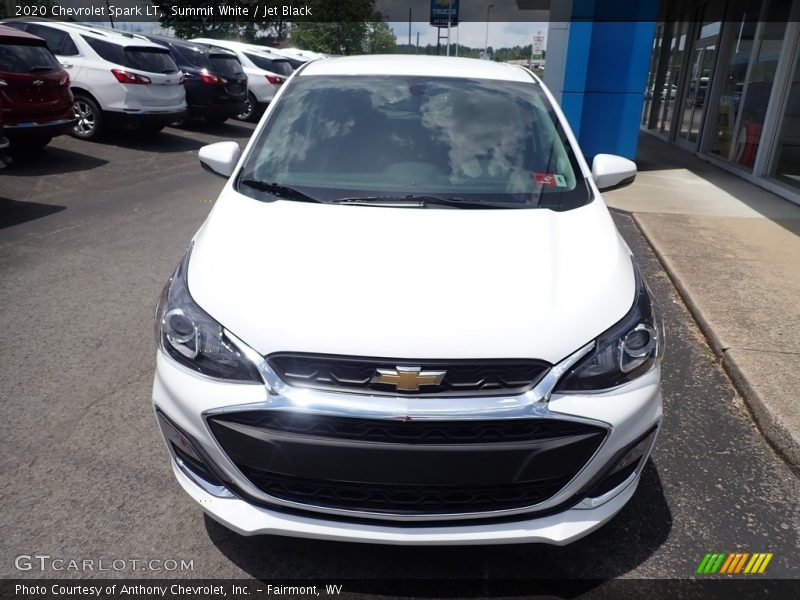 Summit White / Jet Black 2020 Chevrolet Spark LT