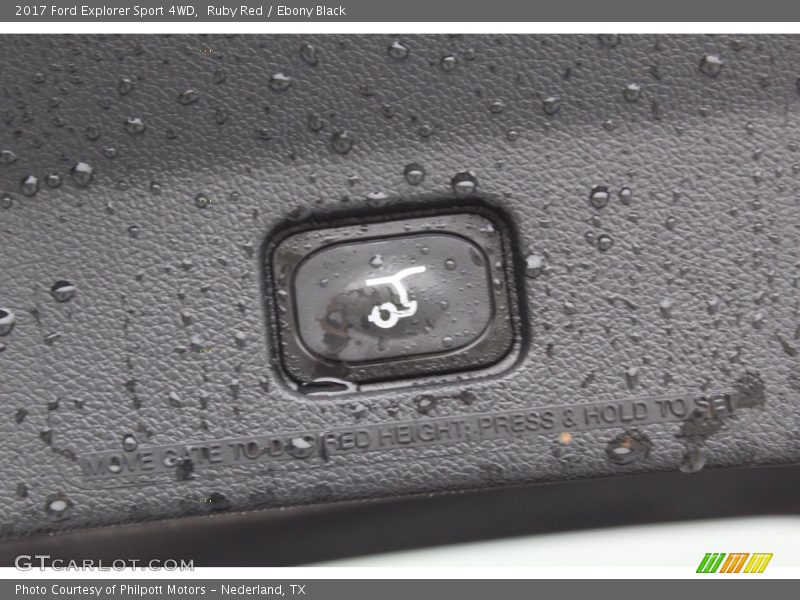 Ruby Red / Ebony Black 2017 Ford Explorer Sport 4WD