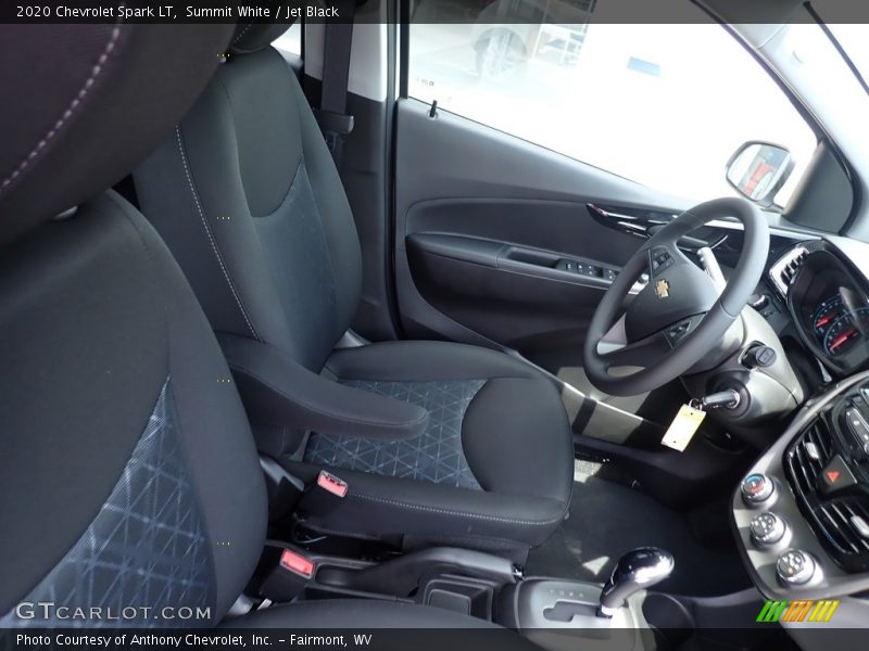 Summit White / Jet Black 2020 Chevrolet Spark LT
