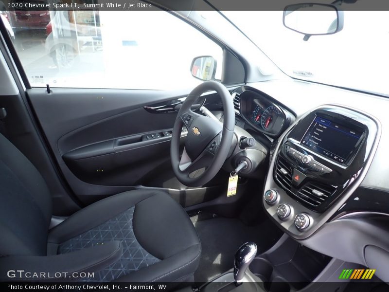 Summit White / Jet Black 2020 Chevrolet Spark LT