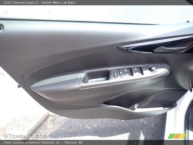 Summit White / Jet Black 2020 Chevrolet Spark LT