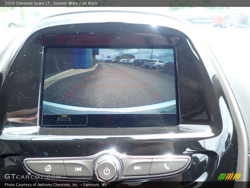 Summit White / Jet Black 2020 Chevrolet Spark LT