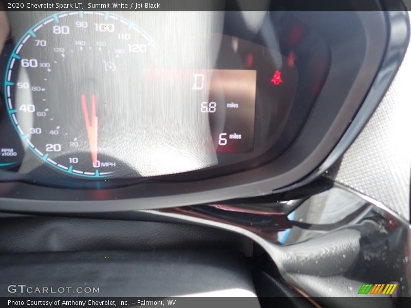 Summit White / Jet Black 2020 Chevrolet Spark LT