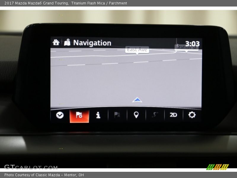 Titanium Flash Mica / Parchment 2017 Mazda Mazda6 Grand Touring