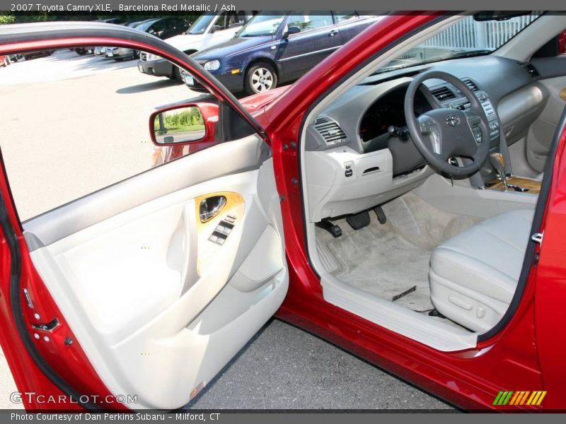 Barcelona Red Metallic / Ash 2007 Toyota Camry XLE