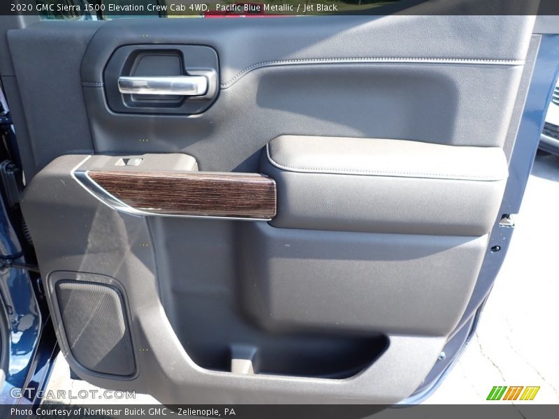 Pacific Blue Metallic / Jet Black 2020 GMC Sierra 1500 Elevation Crew Cab 4WD