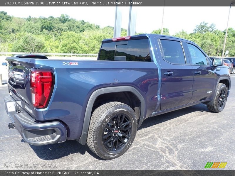 Pacific Blue Metallic / Jet Black 2020 GMC Sierra 1500 Elevation Crew Cab 4WD