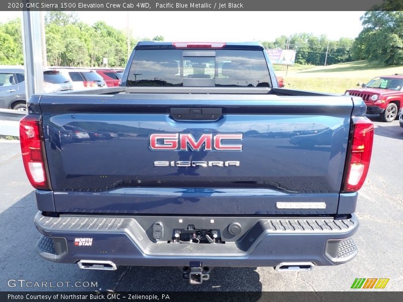 Pacific Blue Metallic / Jet Black 2020 GMC Sierra 1500 Elevation Crew Cab 4WD