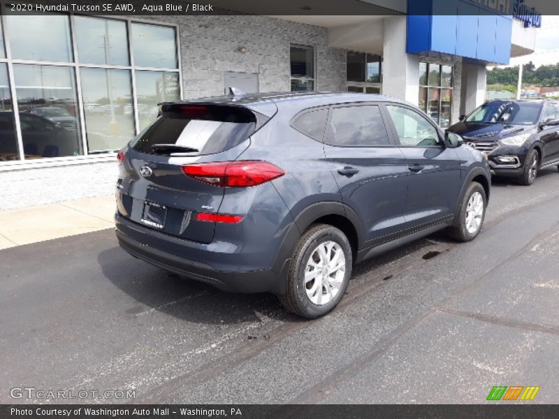 Aqua Blue / Black 2020 Hyundai Tucson SE AWD