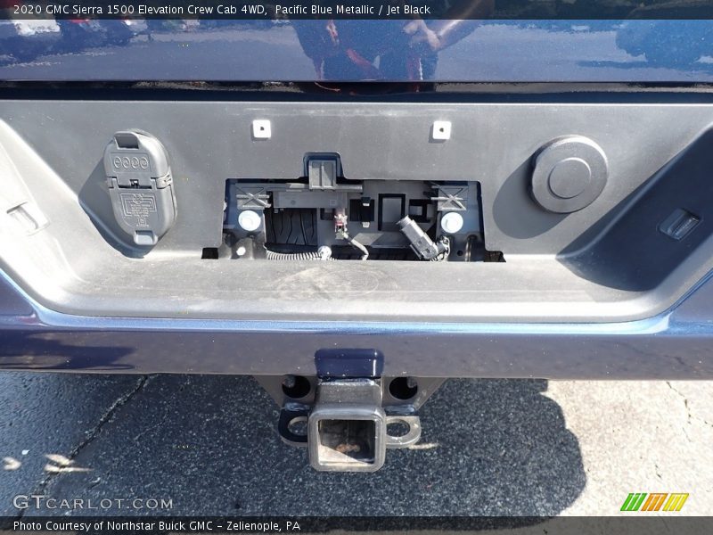 Pacific Blue Metallic / Jet Black 2020 GMC Sierra 1500 Elevation Crew Cab 4WD