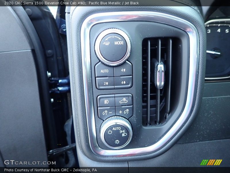 Pacific Blue Metallic / Jet Black 2020 GMC Sierra 1500 Elevation Crew Cab 4WD