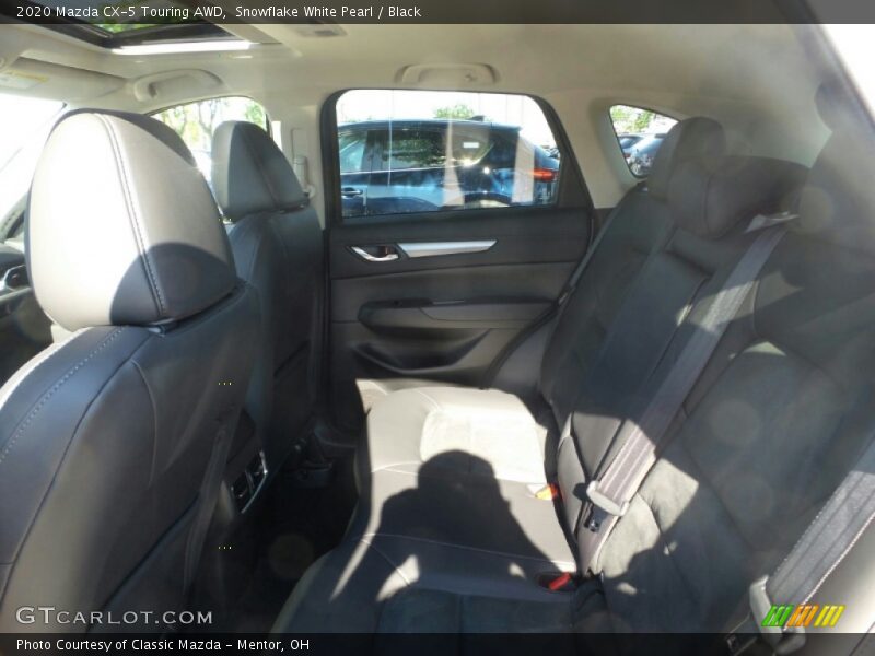 Snowflake White Pearl / Black 2020 Mazda CX-5 Touring AWD