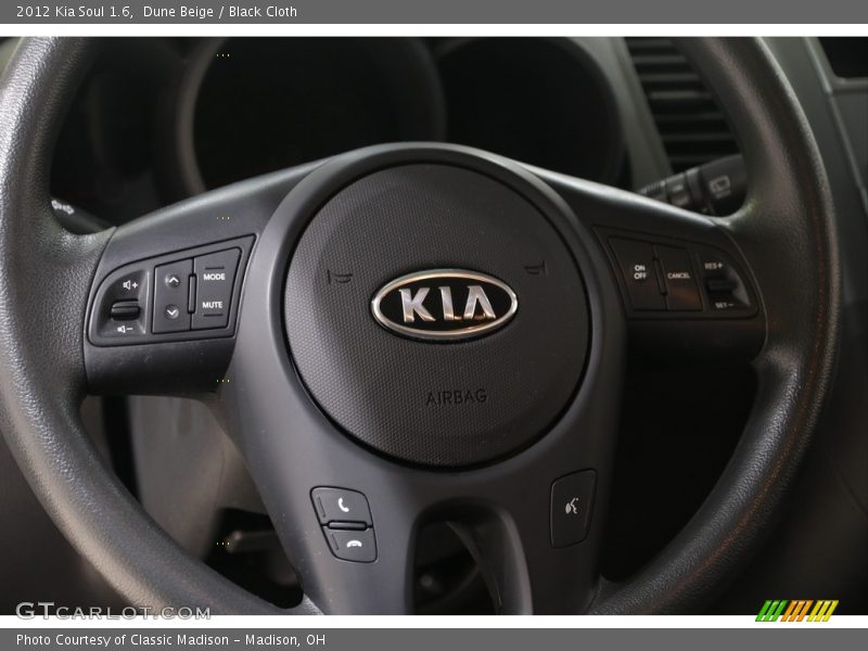 Dune Beige / Black Cloth 2012 Kia Soul 1.6