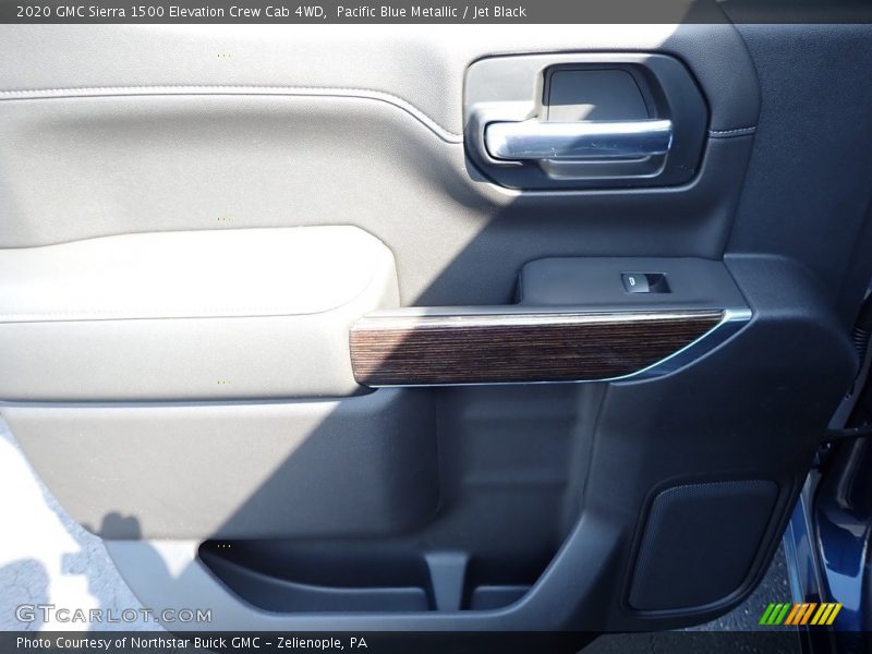 Pacific Blue Metallic / Jet Black 2020 GMC Sierra 1500 Elevation Crew Cab 4WD