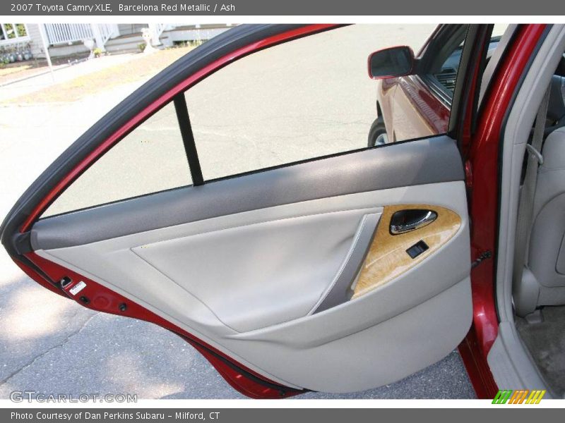 Barcelona Red Metallic / Ash 2007 Toyota Camry XLE