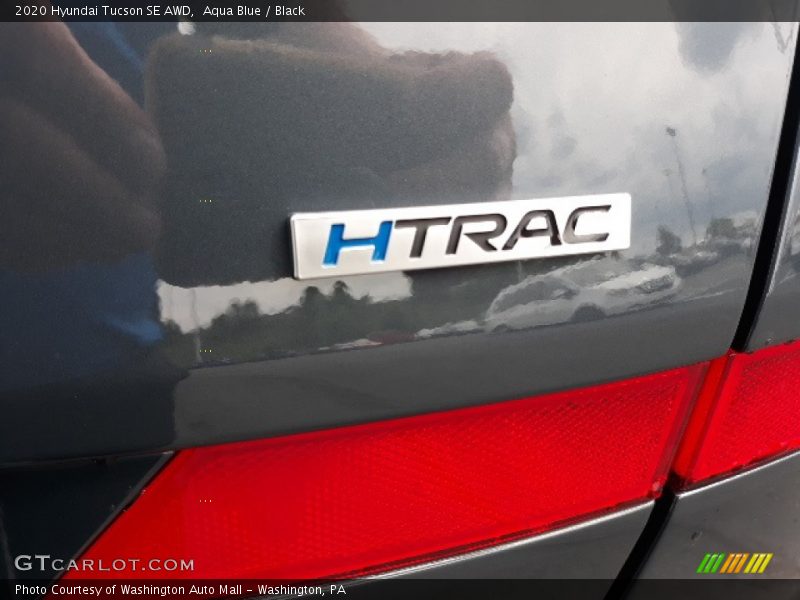 Aqua Blue / Black 2020 Hyundai Tucson SE AWD