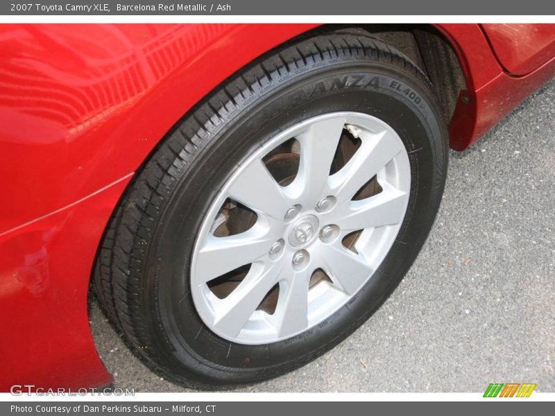 Barcelona Red Metallic / Ash 2007 Toyota Camry XLE