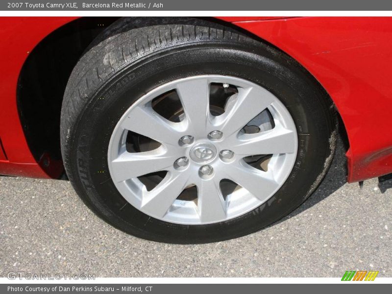 Barcelona Red Metallic / Ash 2007 Toyota Camry XLE