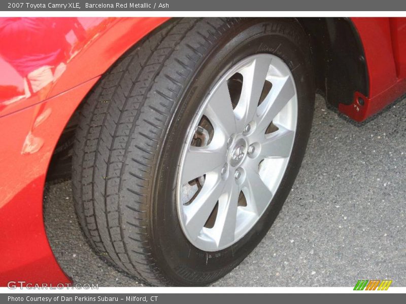 Barcelona Red Metallic / Ash 2007 Toyota Camry XLE