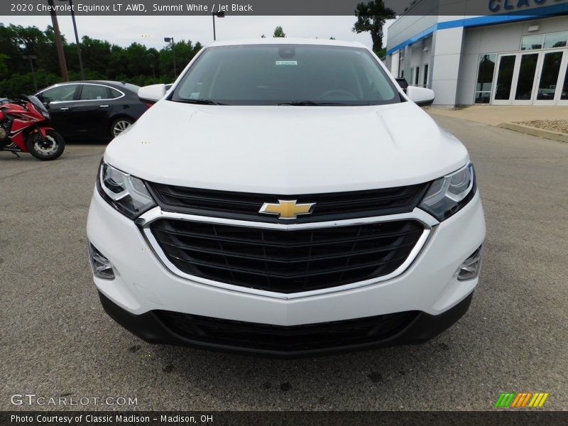 Summit White / Jet Black 2020 Chevrolet Equinox LT AWD