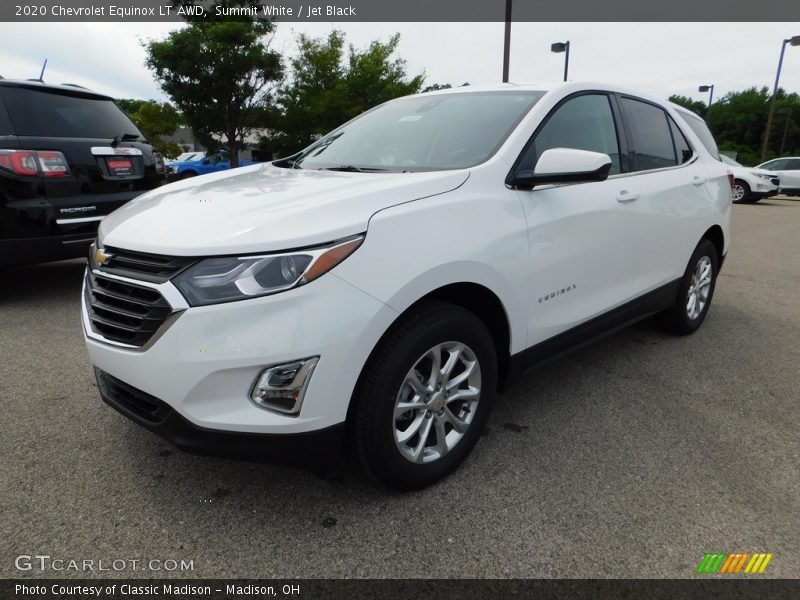Summit White / Jet Black 2020 Chevrolet Equinox LT AWD