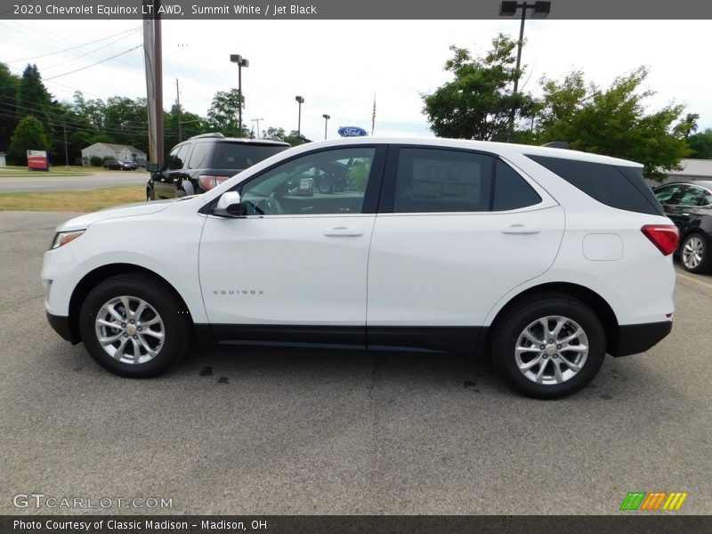Summit White / Jet Black 2020 Chevrolet Equinox LT AWD