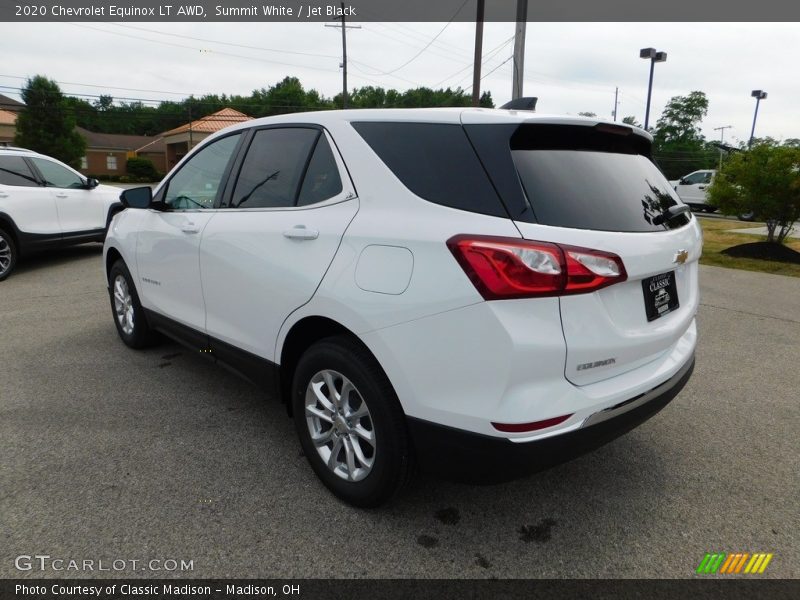 Summit White / Jet Black 2020 Chevrolet Equinox LT AWD