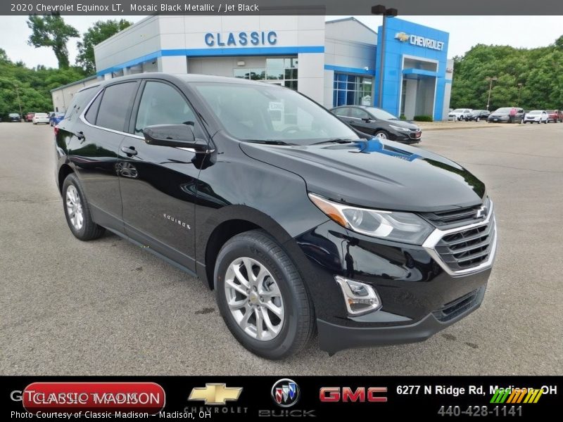 Mosaic Black Metallic / Jet Black 2020 Chevrolet Equinox LT
