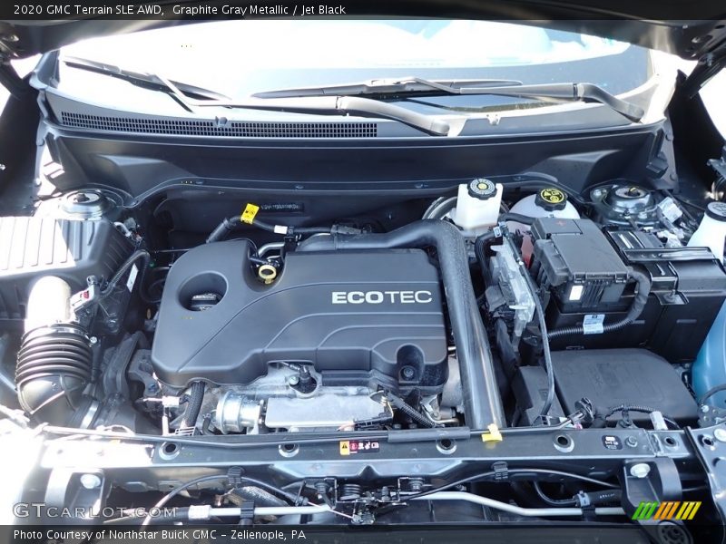 Graphite Gray Metallic / Jet Black 2020 GMC Terrain SLE AWD