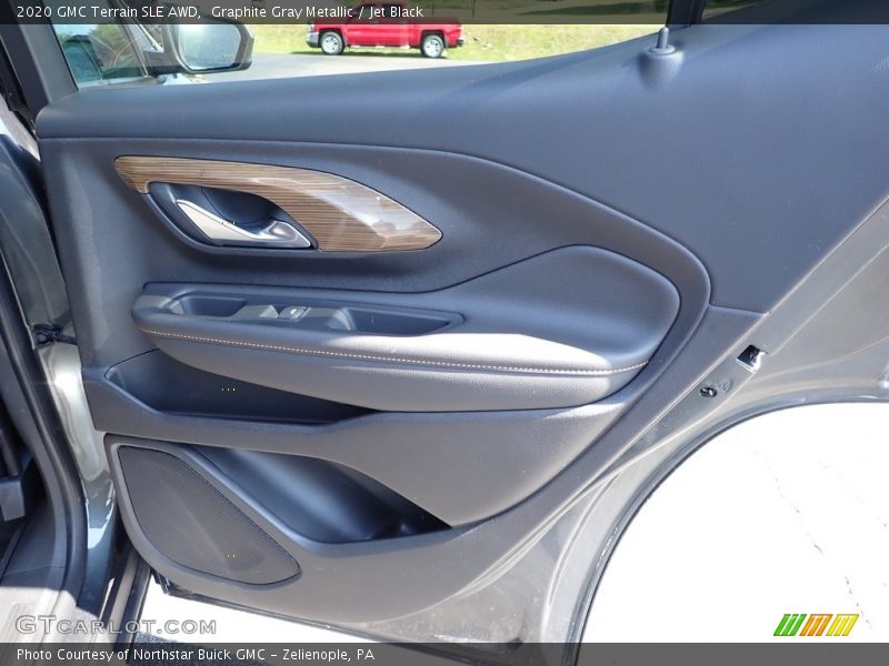 Graphite Gray Metallic / Jet Black 2020 GMC Terrain SLE AWD