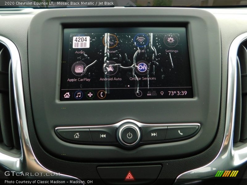 Mosaic Black Metallic / Jet Black 2020 Chevrolet Equinox LT