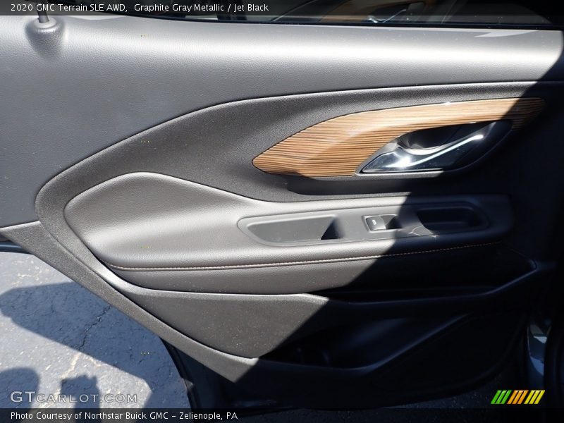 Graphite Gray Metallic / Jet Black 2020 GMC Terrain SLE AWD