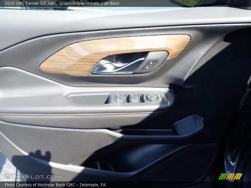 Graphite Gray Metallic / Jet Black 2020 GMC Terrain SLE AWD