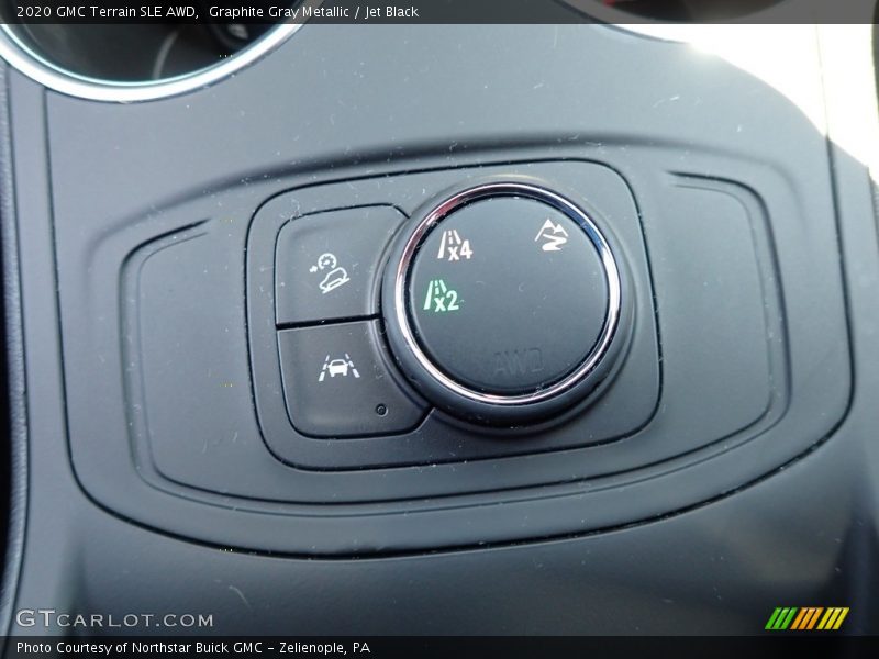 Graphite Gray Metallic / Jet Black 2020 GMC Terrain SLE AWD