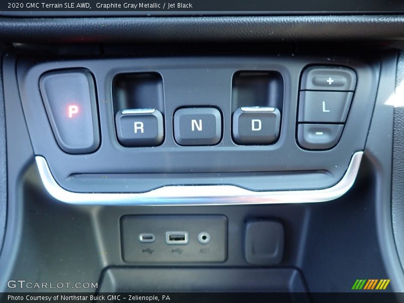 Graphite Gray Metallic / Jet Black 2020 GMC Terrain SLE AWD