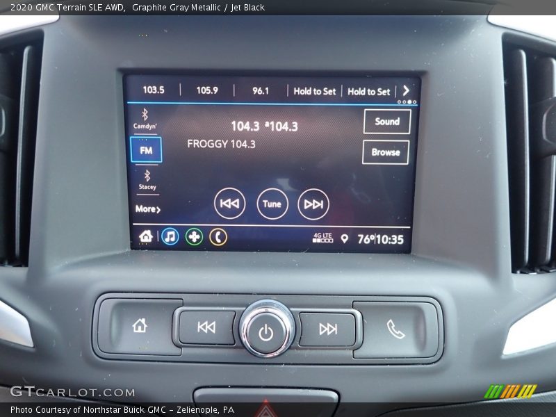 Graphite Gray Metallic / Jet Black 2020 GMC Terrain SLE AWD
