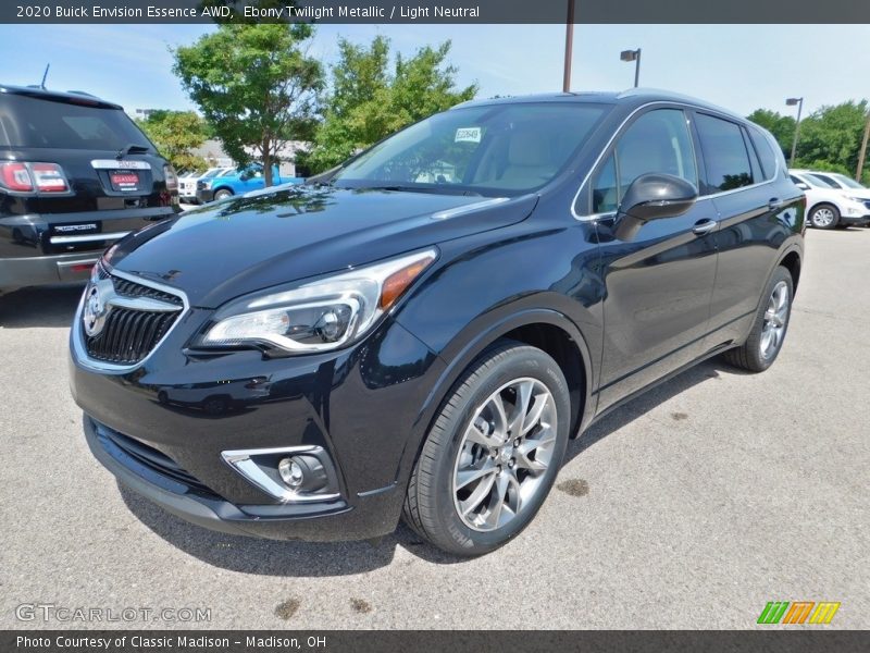 Ebony Twilight Metallic / Light Neutral 2020 Buick Envision Essence AWD