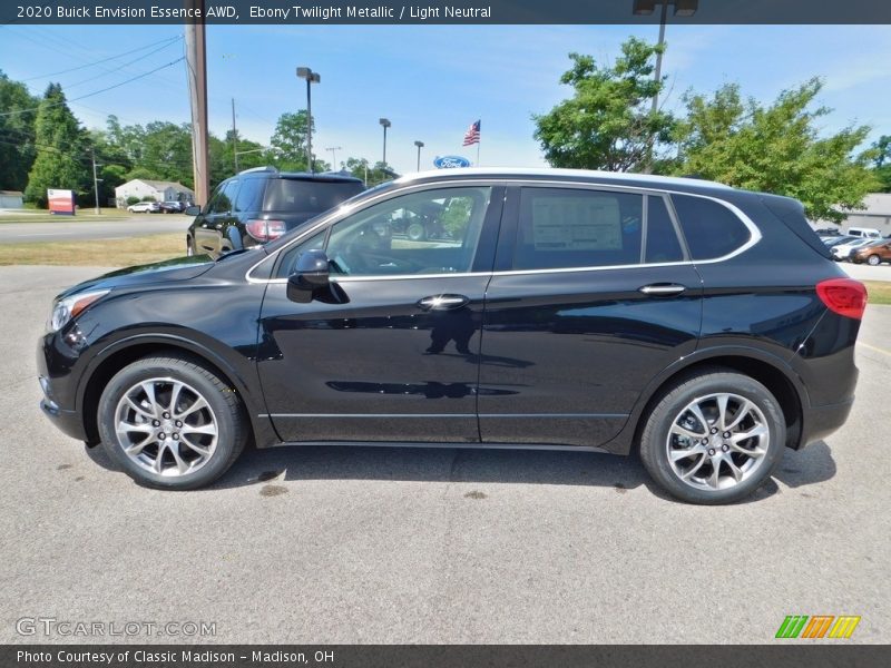 Ebony Twilight Metallic / Light Neutral 2020 Buick Envision Essence AWD