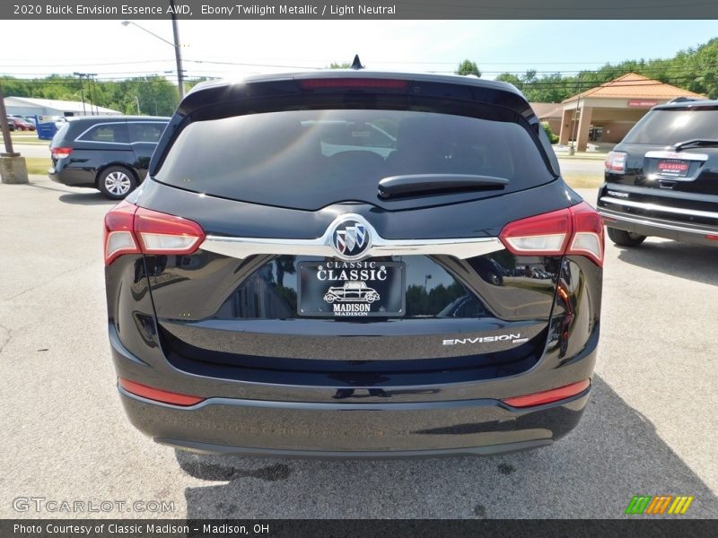 Ebony Twilight Metallic / Light Neutral 2020 Buick Envision Essence AWD