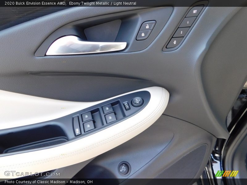 Ebony Twilight Metallic / Light Neutral 2020 Buick Envision Essence AWD