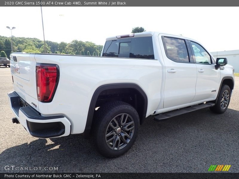 Summit White / Jet Black 2020 GMC Sierra 1500 AT4 Crew Cab 4WD