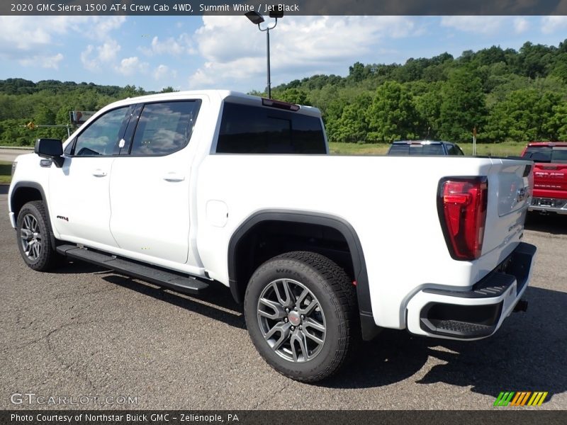 Summit White / Jet Black 2020 GMC Sierra 1500 AT4 Crew Cab 4WD