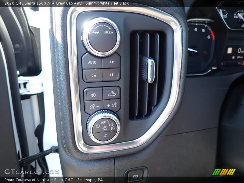 Controls of 2020 Sierra 1500 AT4 Crew Cab 4WD