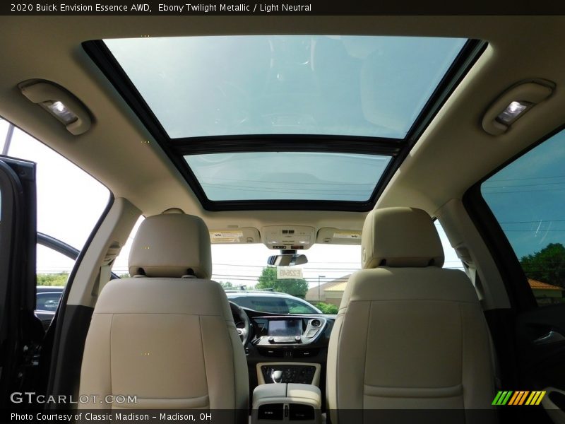Ebony Twilight Metallic / Light Neutral 2020 Buick Envision Essence AWD