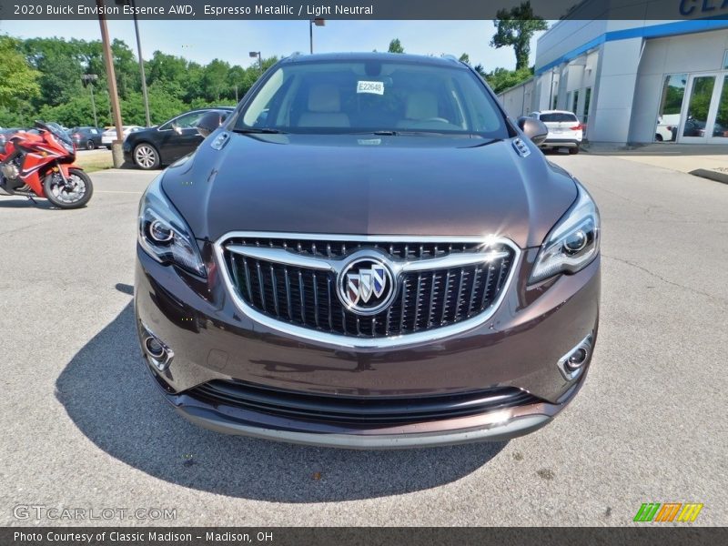 Espresso Metallic / Light Neutral 2020 Buick Envision Essence AWD