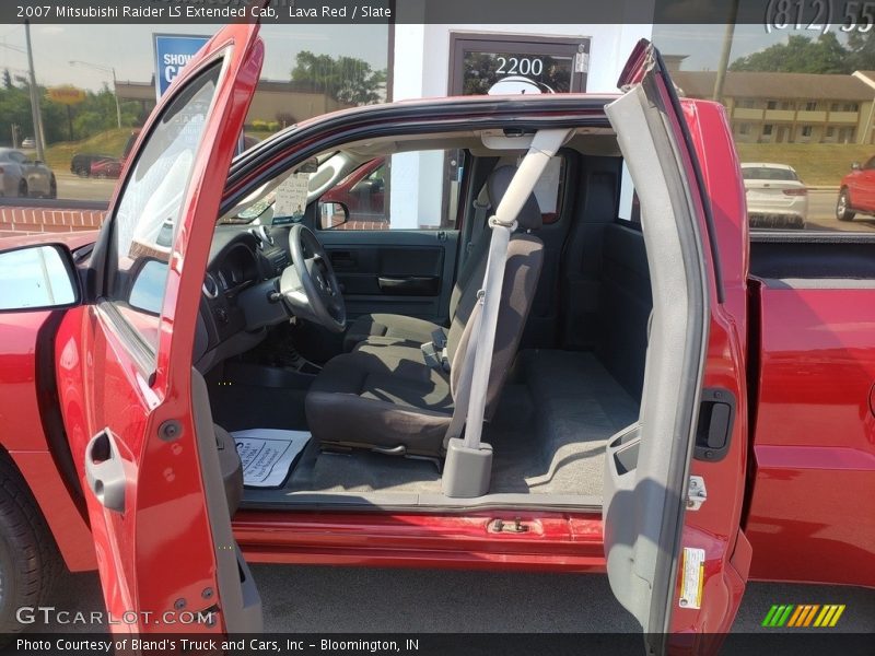 Lava Red / Slate 2007 Mitsubishi Raider LS Extended Cab