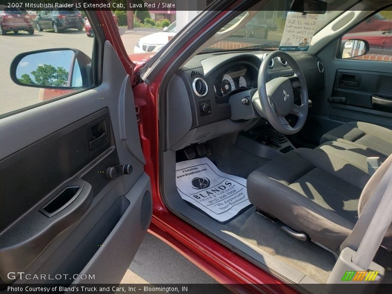 Lava Red / Slate 2007 Mitsubishi Raider LS Extended Cab